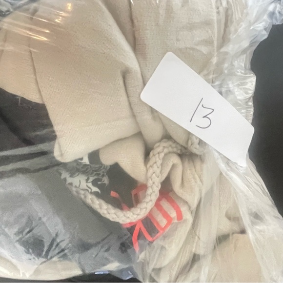 ARTIST UNION Japanese Hoodie RIDE THE WAVE Sweatshirt Mens Medium Beige Tan Zen - Picture 8 of 8